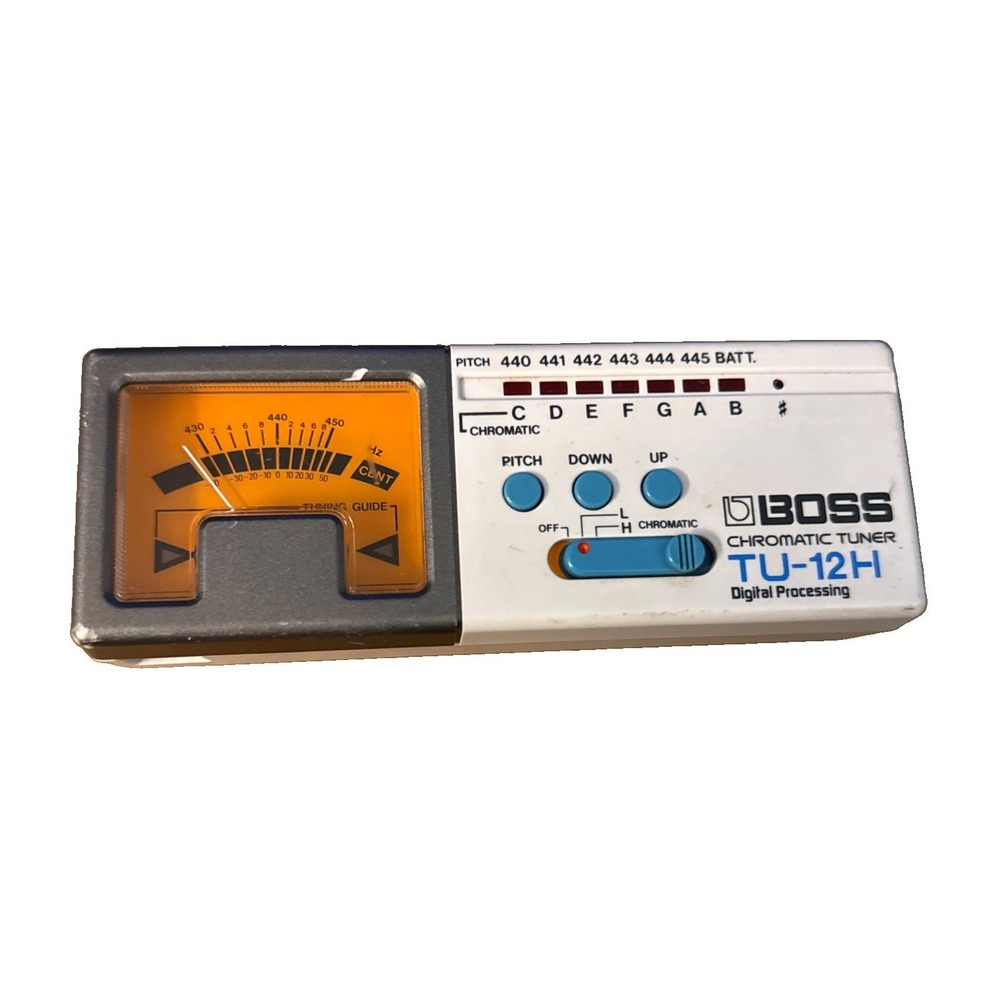 BOSS TU-12H Chromatic Guitar & BASS Tuner made in japan